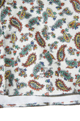 BAGGY FIT REGULAR COLLAR SHIRTS (PAISLEY)