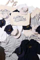 WOODEN SLEEPERS SCRIPT LOGO T-SHIRT