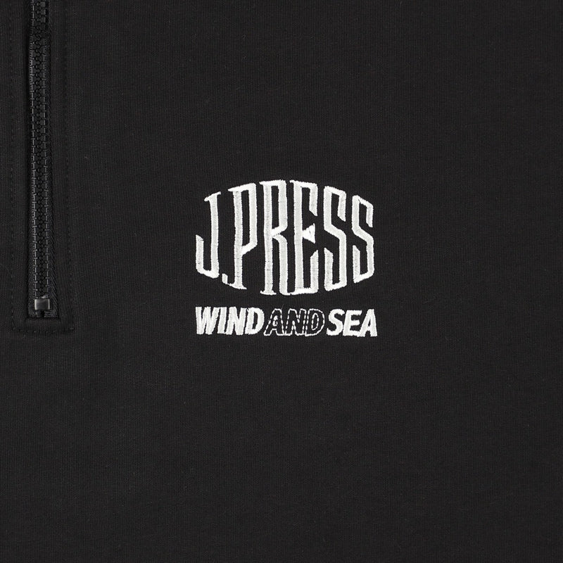 J.PRESS ORIGINALS × WDS HALF ZIP SWEAT