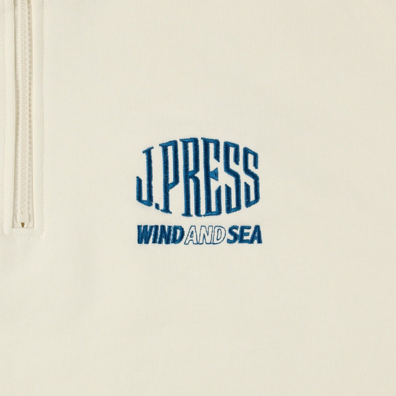 J.PRESS ORIGINALS × WDS HALF ZIP SWEAT