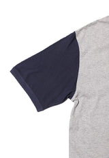 SOFT HEATHER CREW NECK POCKET S/S TEE