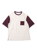 SOFT HEATHER CREW NECK POCKET S/S TEE