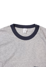 SOFT HEATHER CREW NECK POCKET S/S TEE