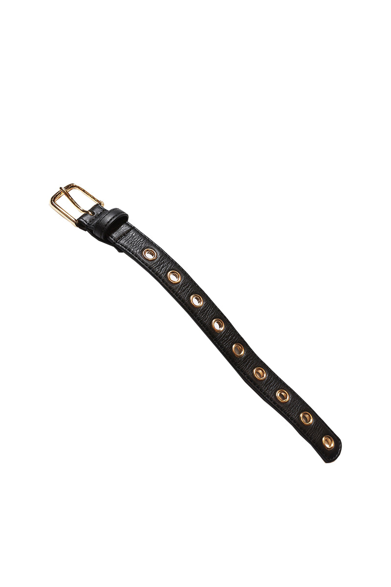Black Leather Bracelet