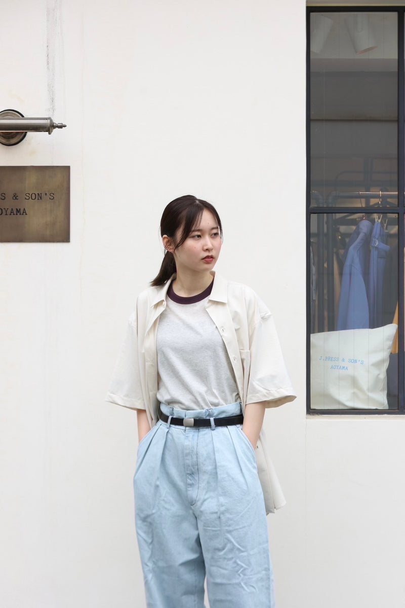 SOFT HEATHER CREW NECK S/S TEE