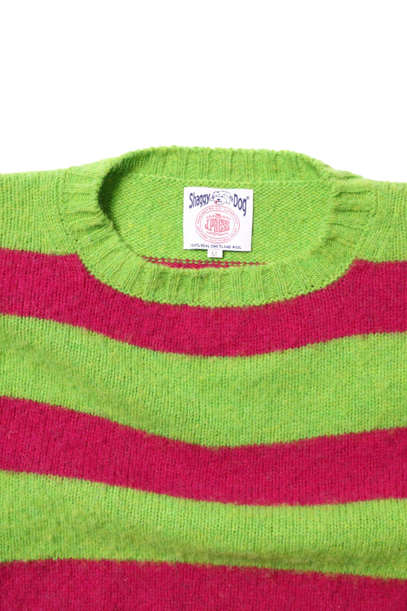Shaggy Dog Stripe Sweater