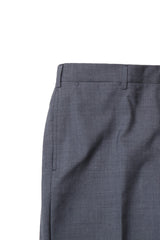 WOOL PIPED STEM SLACKS MADE IN USA