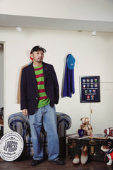 Shaggy Dog Stripe Sweater