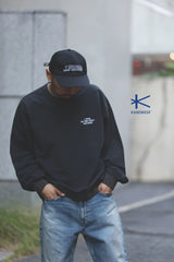 SUPER FINE GAUGE VINTAGE PULL OVER / OZONE FINISHING
