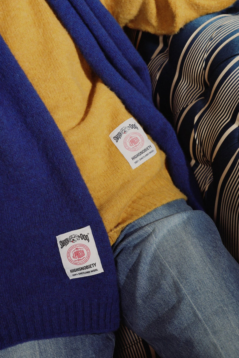 Shaggy Dog Stripe Sweater