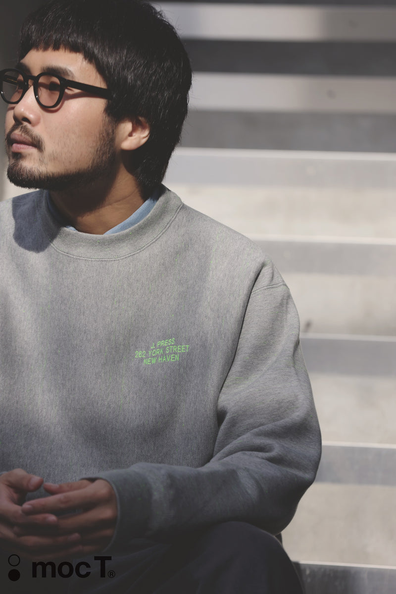 NEON HEAVY FLEECE CREW NECK P/O