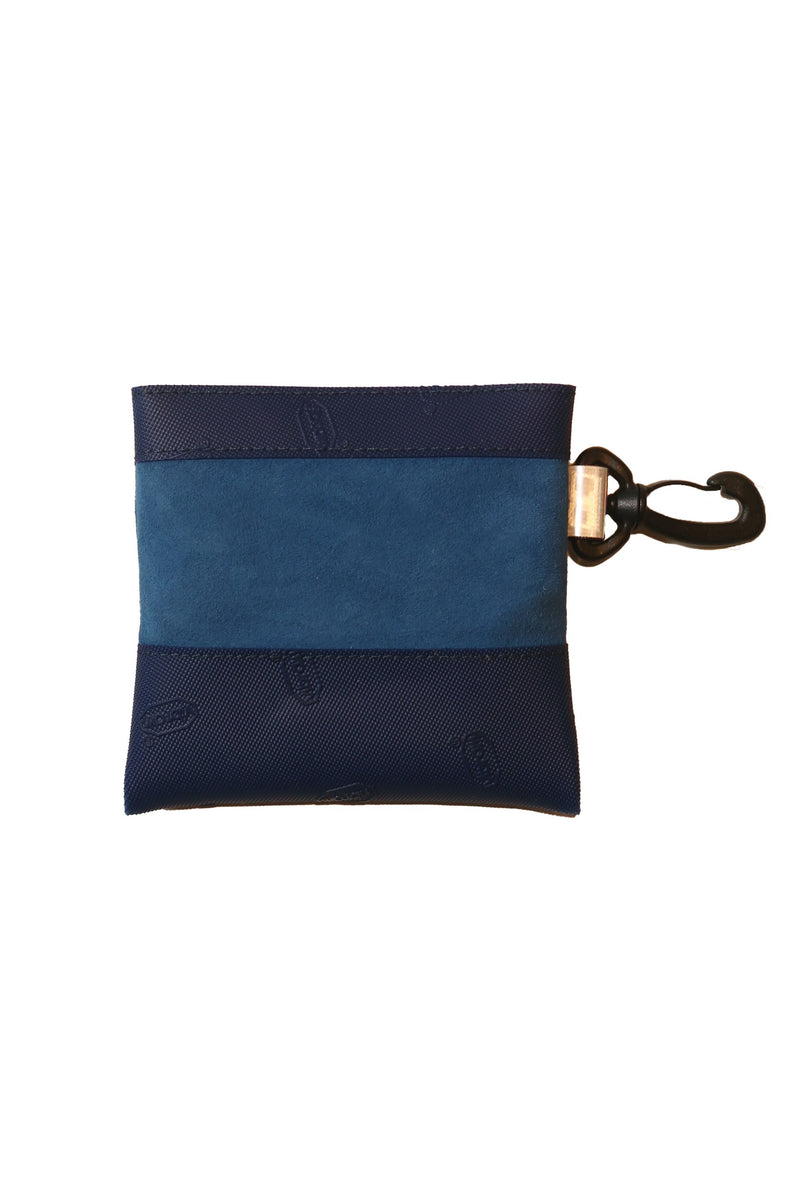 VIBRAM SHEEP SUEDE POUCH