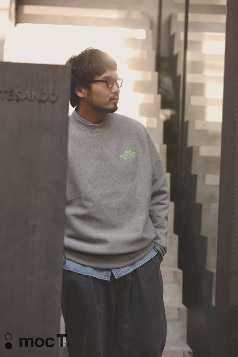 NEON HEAVY FLEECE CREW NECK P/O